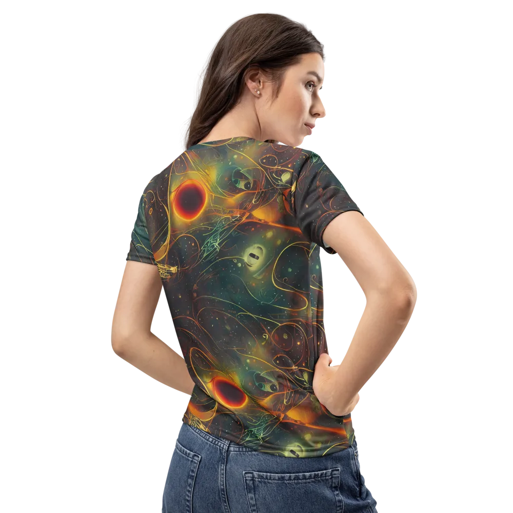 Templesmith Twirl on Women's Crew Neck T-Shirt — Back