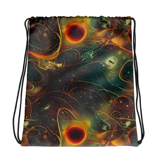 Templesmith Twirl on a Drawstring Bag