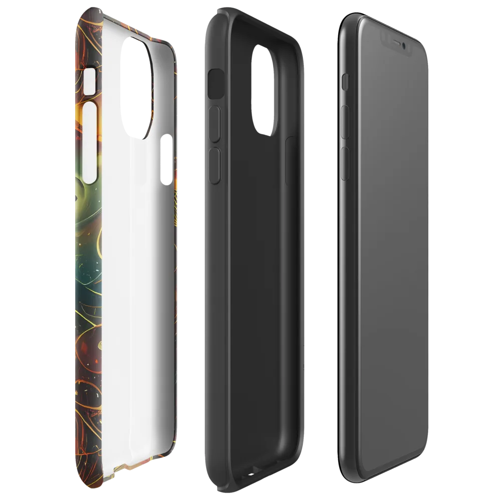 Templesmith Twirl on Tough Case for iPhone® — Right