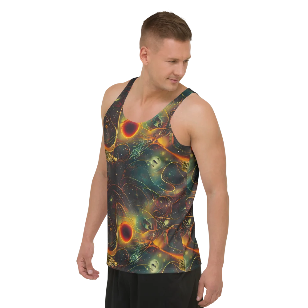 Templesmith Twirl on Men's Tank Top — Left Front