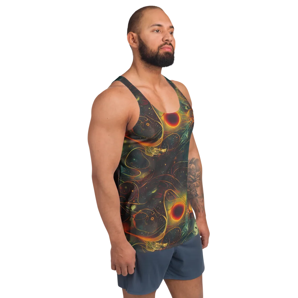 Templesmith Twirl on Men's Tank Top — Right Front