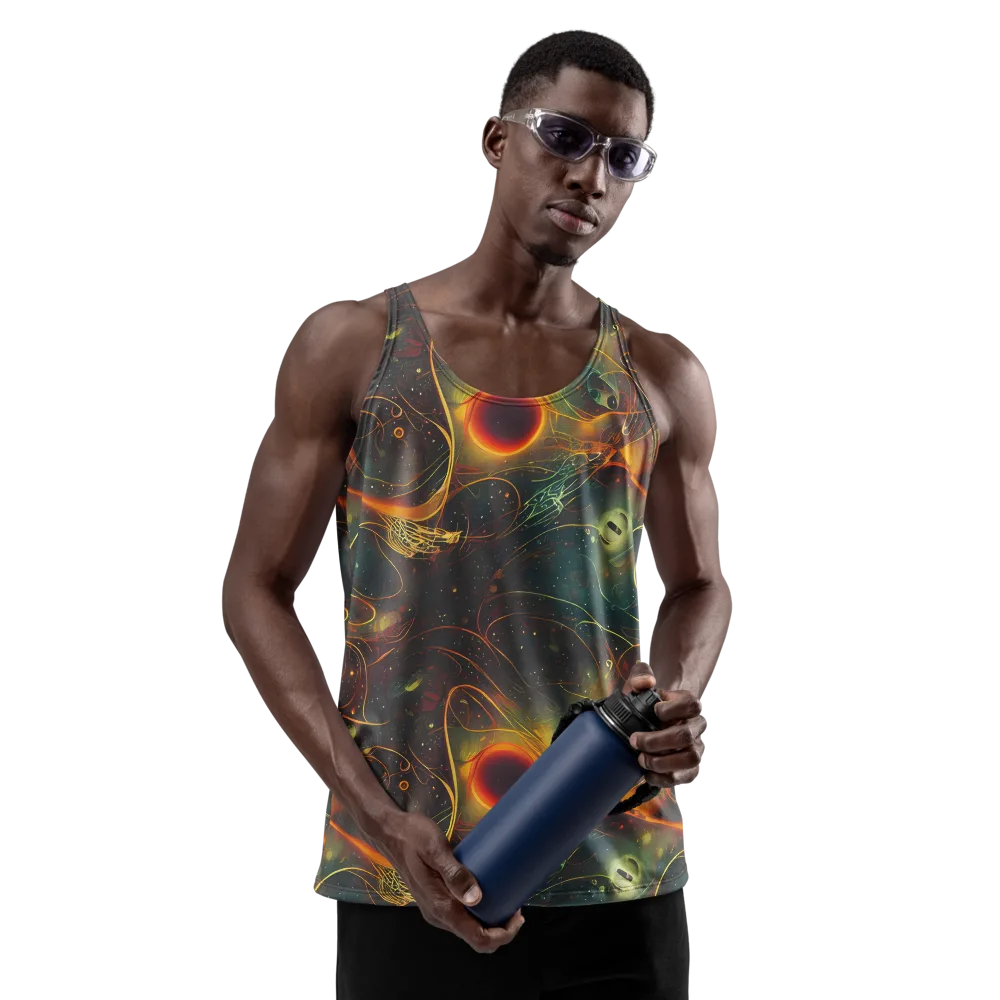 Templesmith Twirl on Men's Tank Top — Front