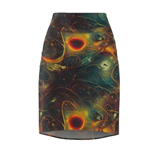 Templesmith Twirl on a Pencil Skirt