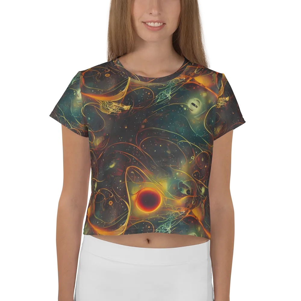 Templesmith Twirl on Crop Tee — Front
