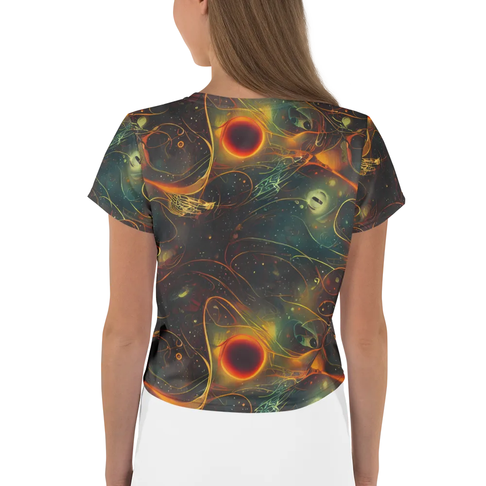 Templesmith Twirl on Crop Tee — Back
