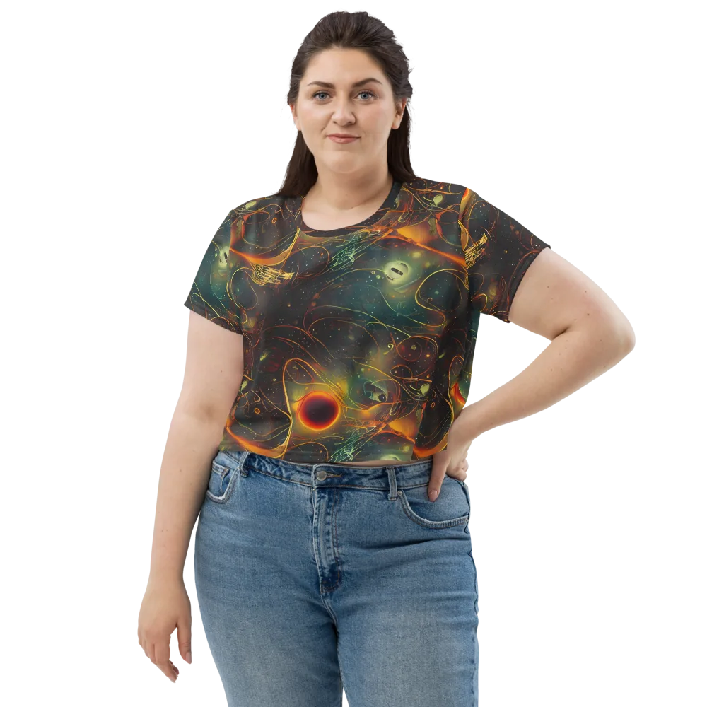 Templesmith Twirl on Crop Tee — Front