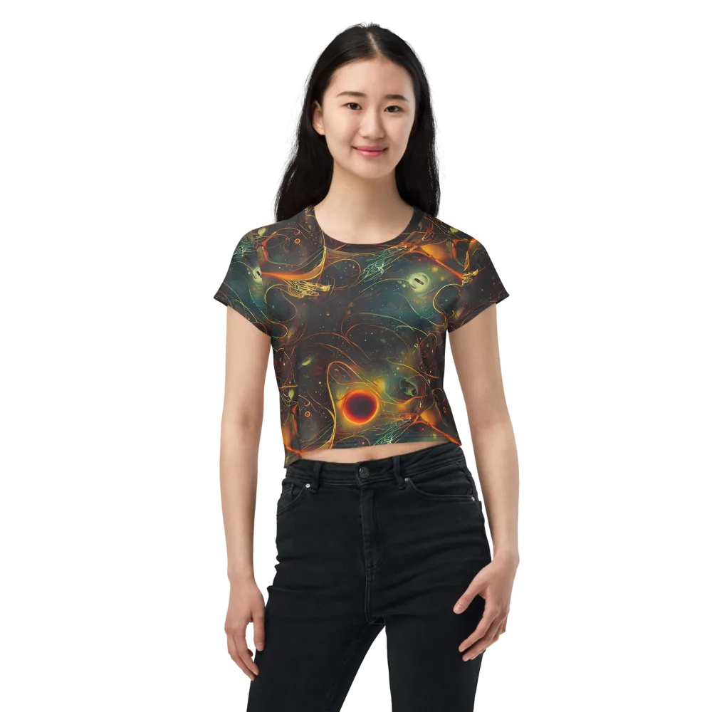 Templesmith Twirl on Crop Tee — Front
