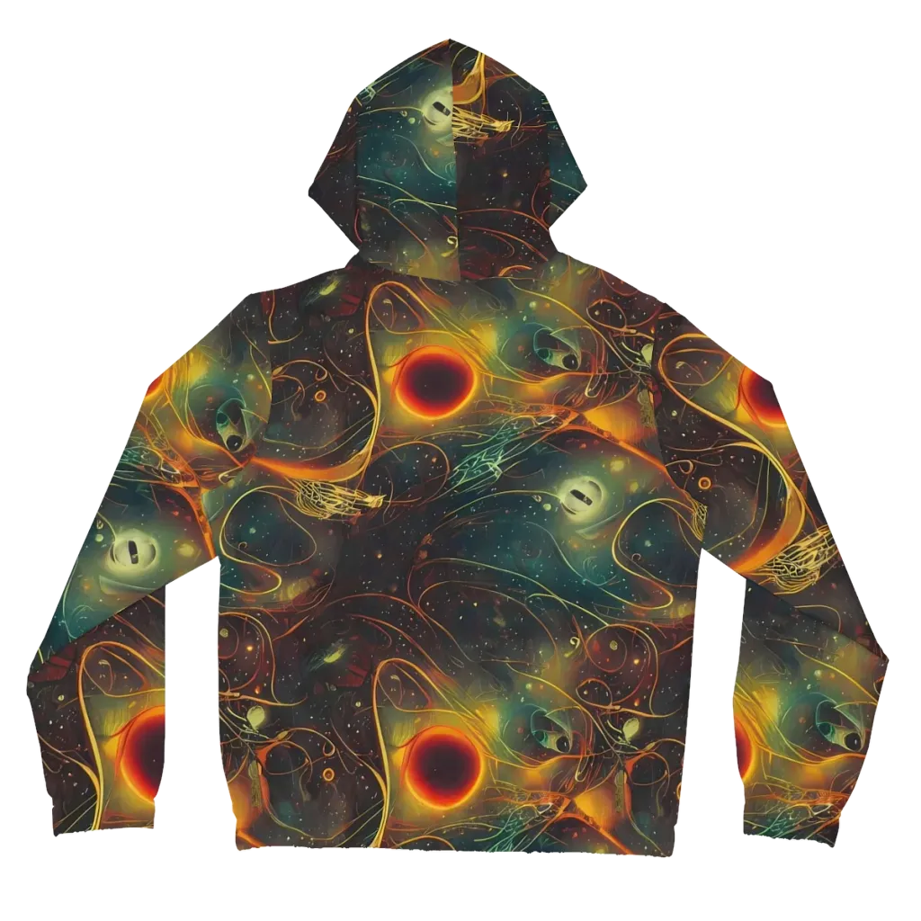 Templesmith Twirl on Women's Full-Zip Hoodie — Back