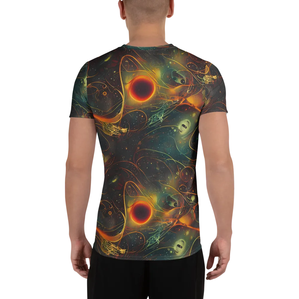 Templesmith Twirl on Men's Athletic T-Shirt — Back