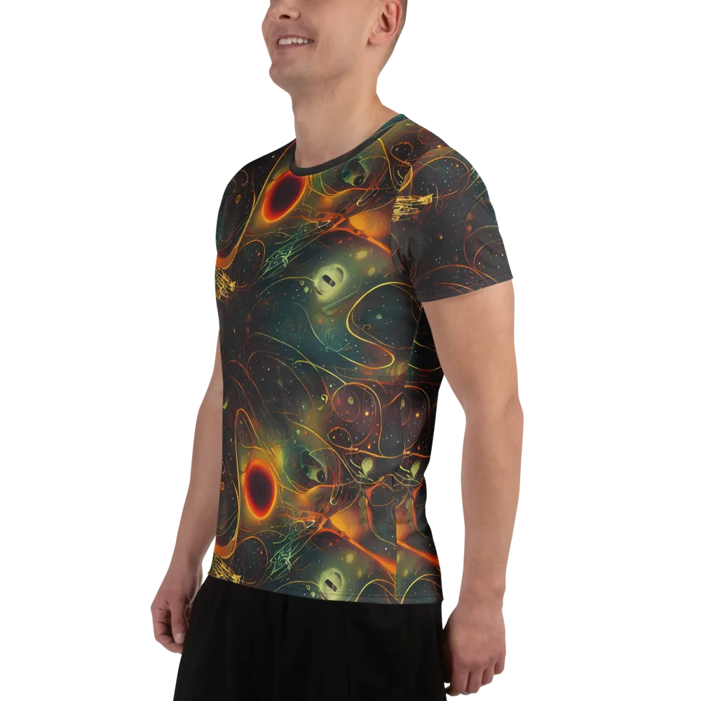Templesmith Twirl on Men's Athletic T-Shirt — Left