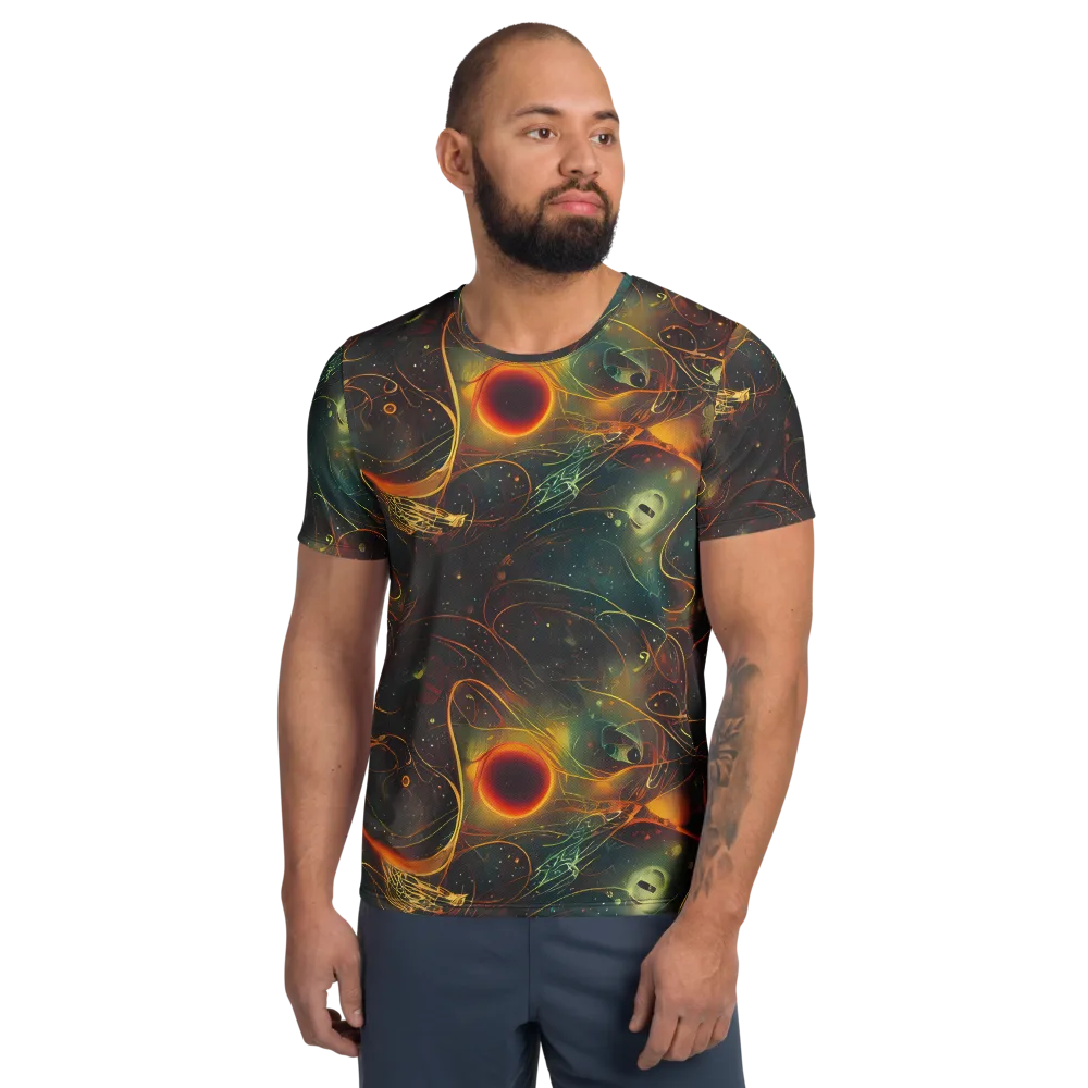 Templesmith Twirl on Men's Athletic T-Shirt — Front