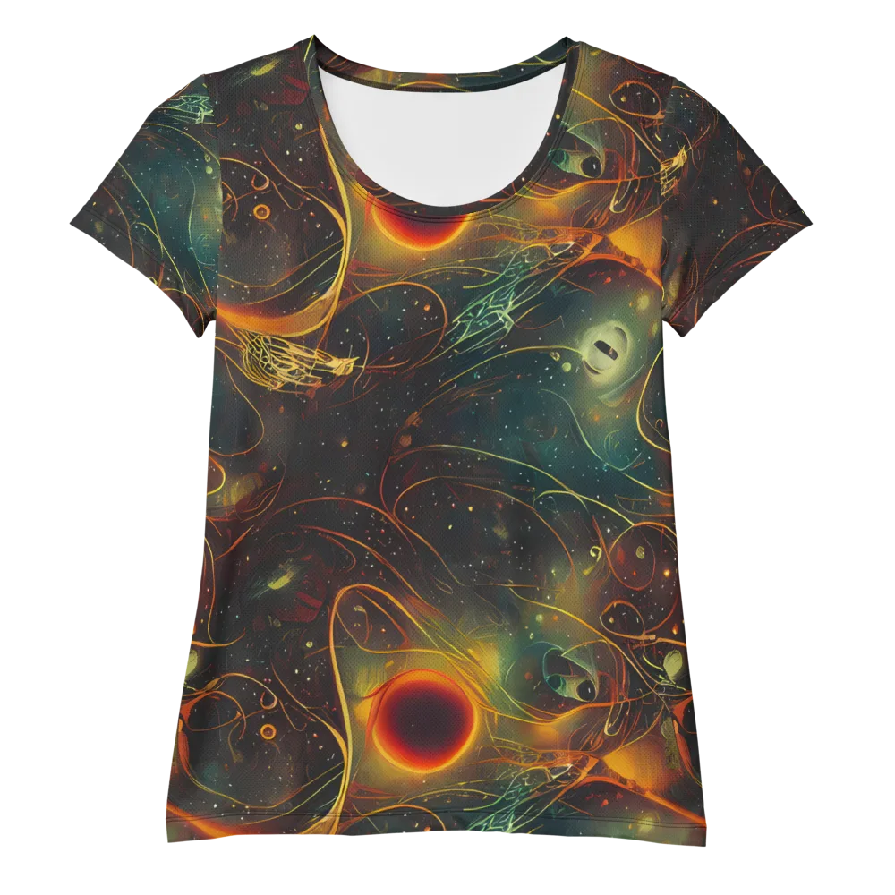 Templesmith Twirl on Women's Athletic T-Shirt — Front