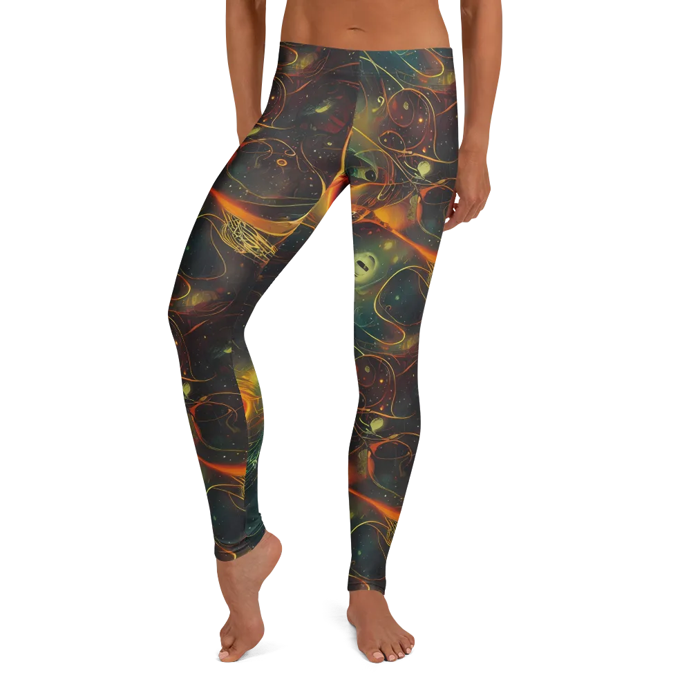 Templesmith Twirl on Leggings — Front