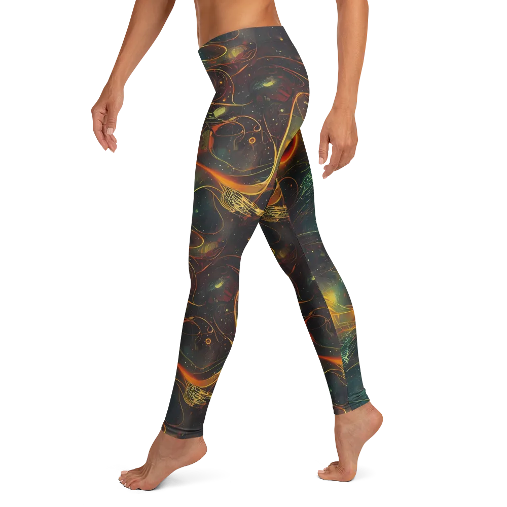 Templesmith Twirl on Leggings — Left