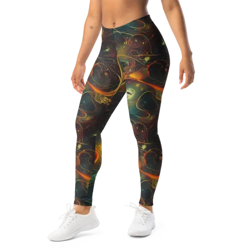 Templesmith Twirl on a Leggings