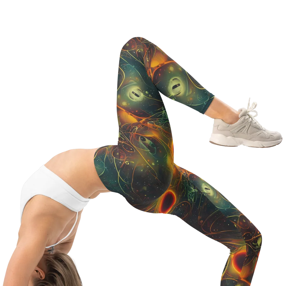 Templesmith Twirl on Leggings — Right