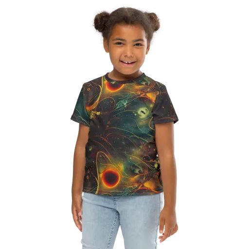 Templesmith Twirl on a Kids Crew Neck T-Shirt