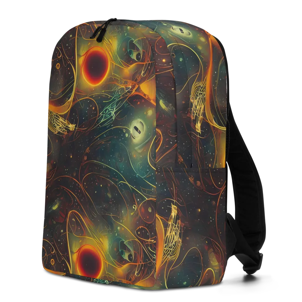 Templesmith Twirl on Minimalist Backpack — Left