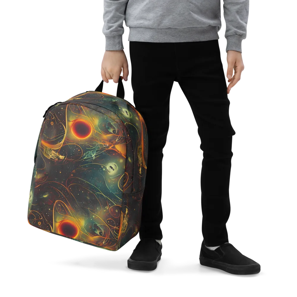 Templesmith Twirl on Minimalist Backpack — Zoomed-in