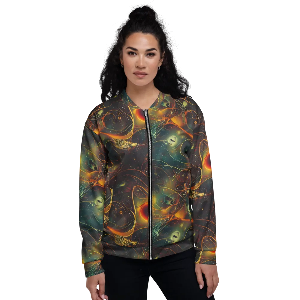 Templesmith Twirl on Bomber Jacket — Front