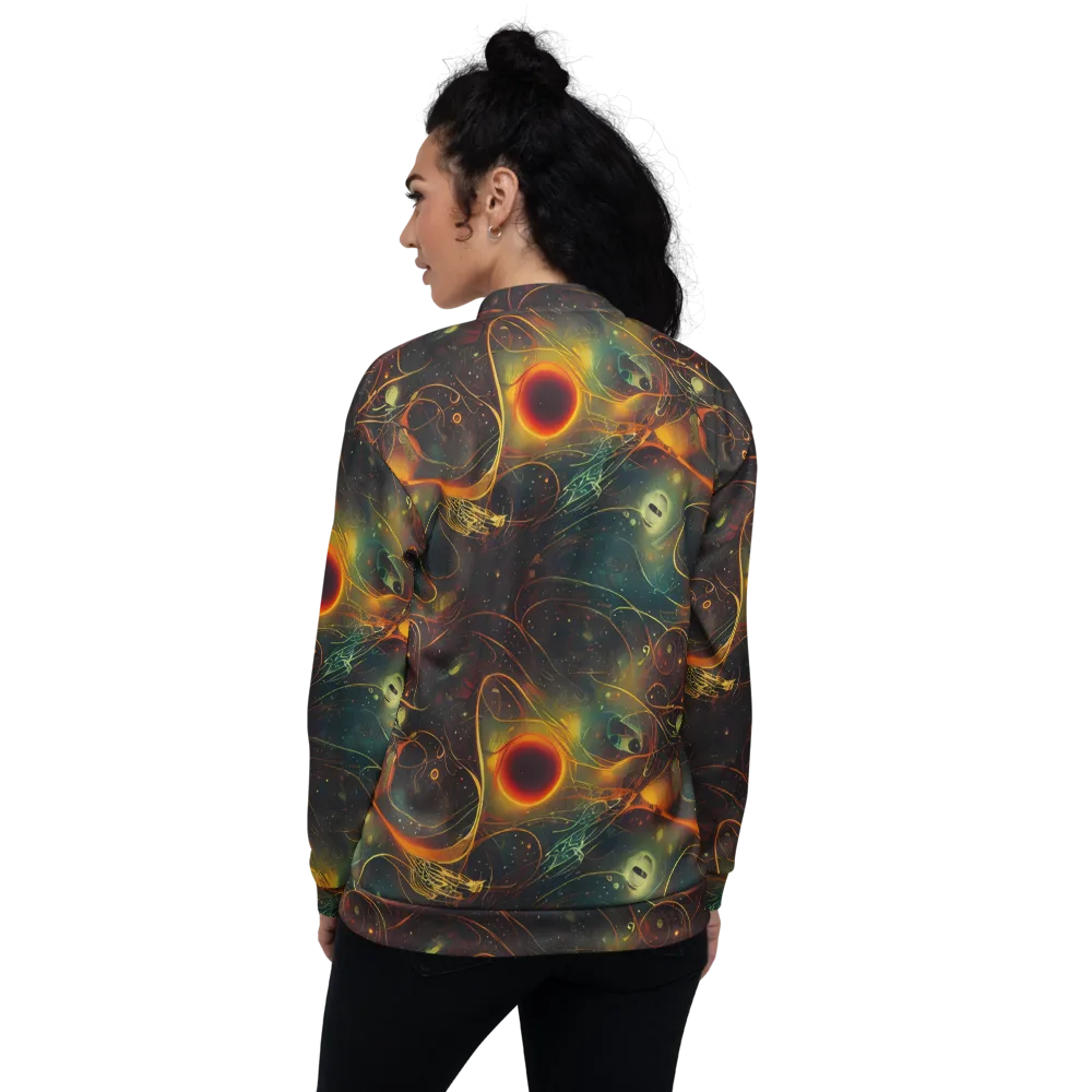 Templesmith Twirl on Bomber Jacket — Back