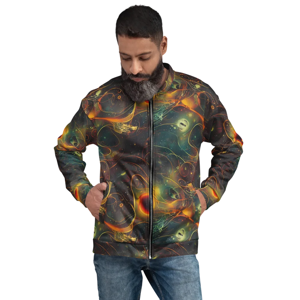 Templesmith Twirl on Bomber Jacket — Front