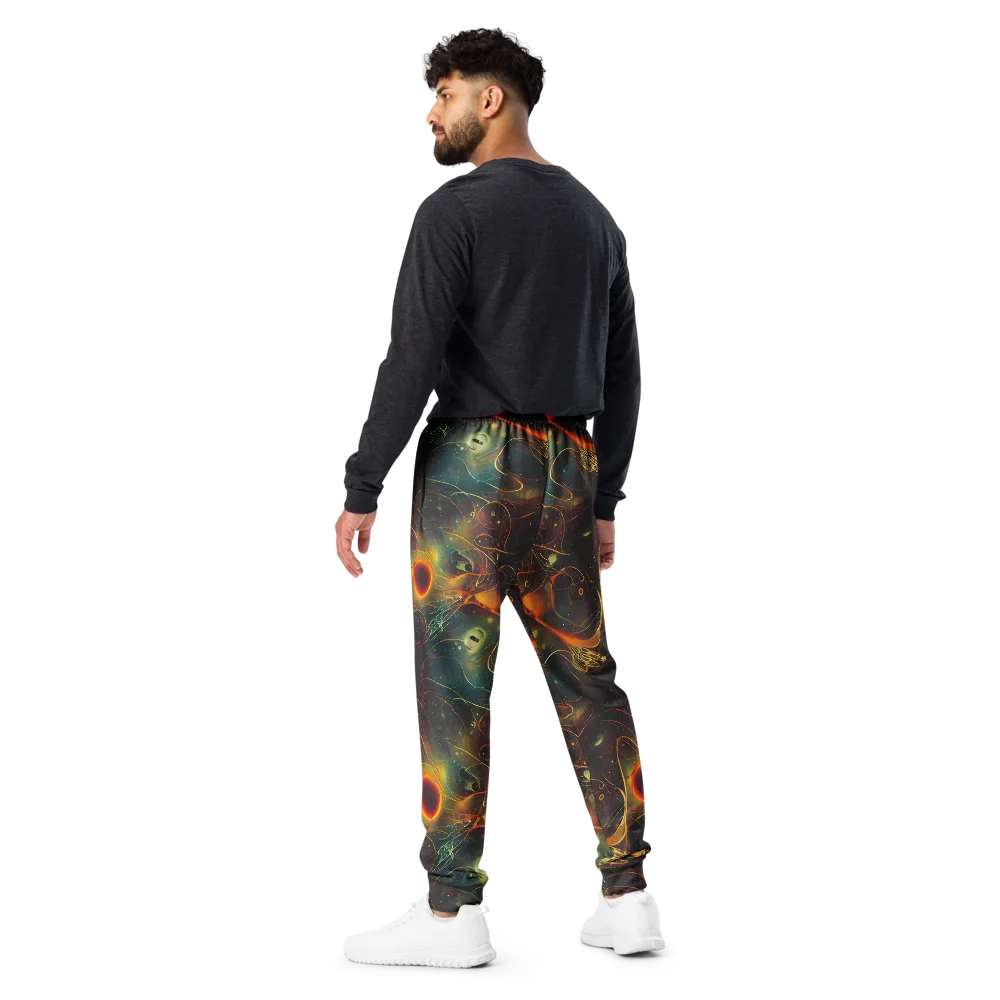 Templesmith Twirl on Men's Joggers — Back