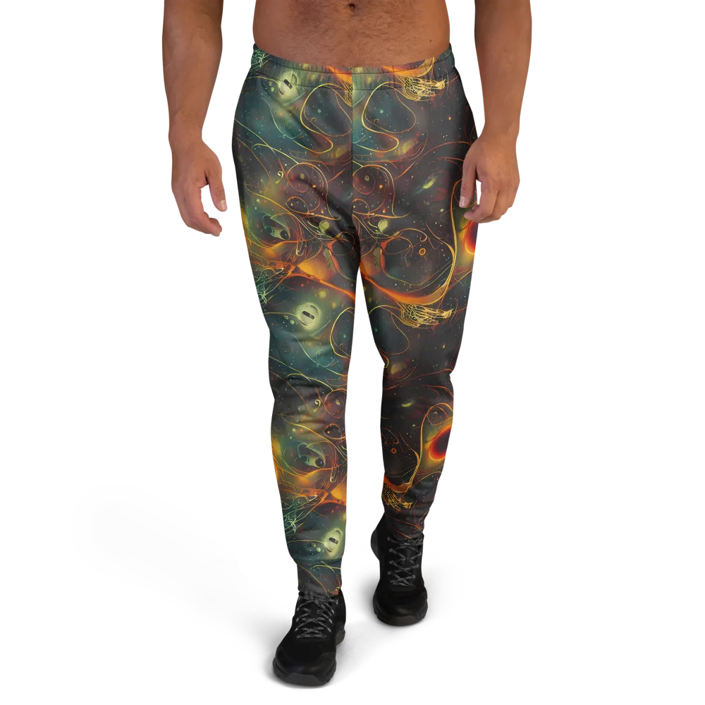 Templesmith Twirl on Men's Joggers — Front