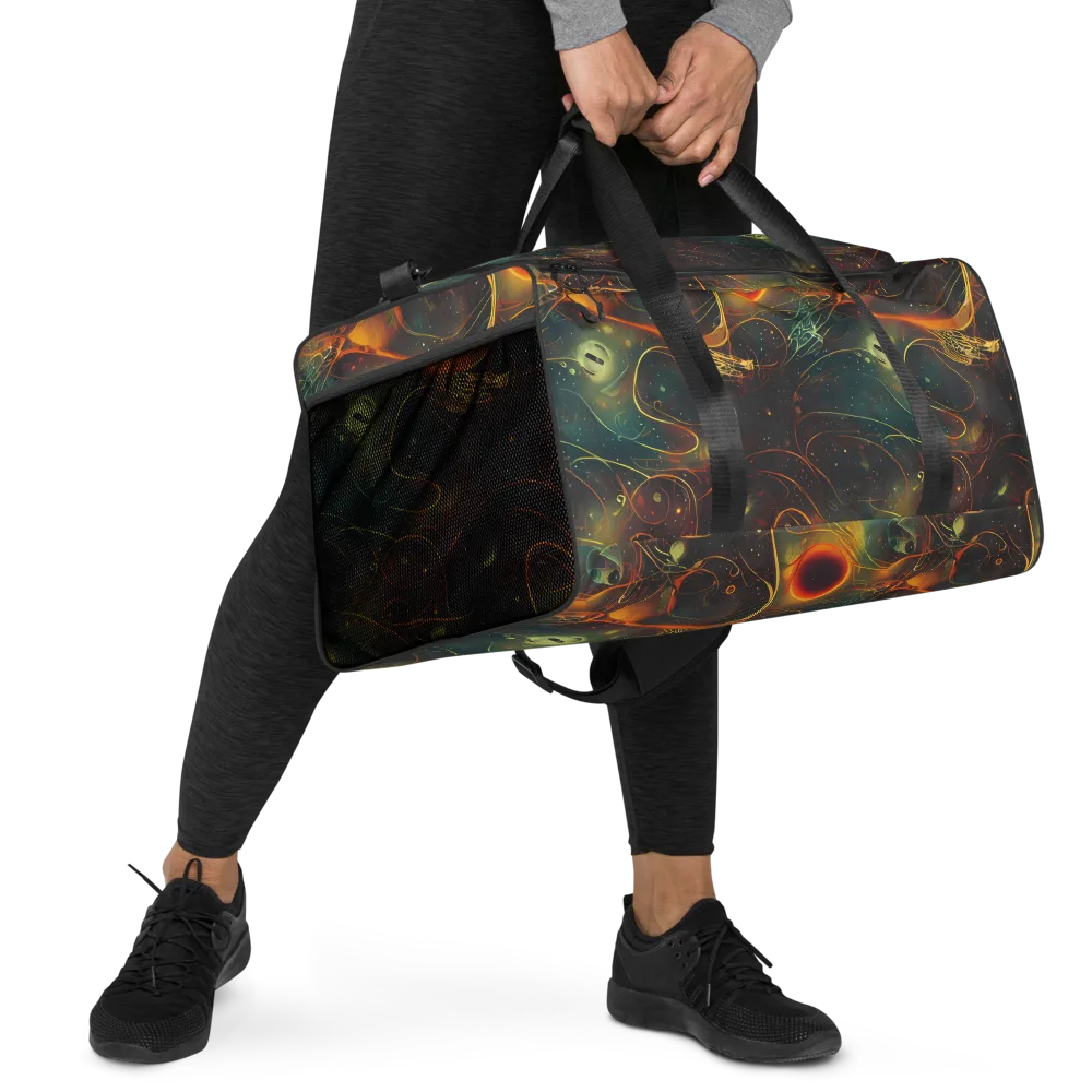 Templesmith Twirl on Duffle Bag — Right Front