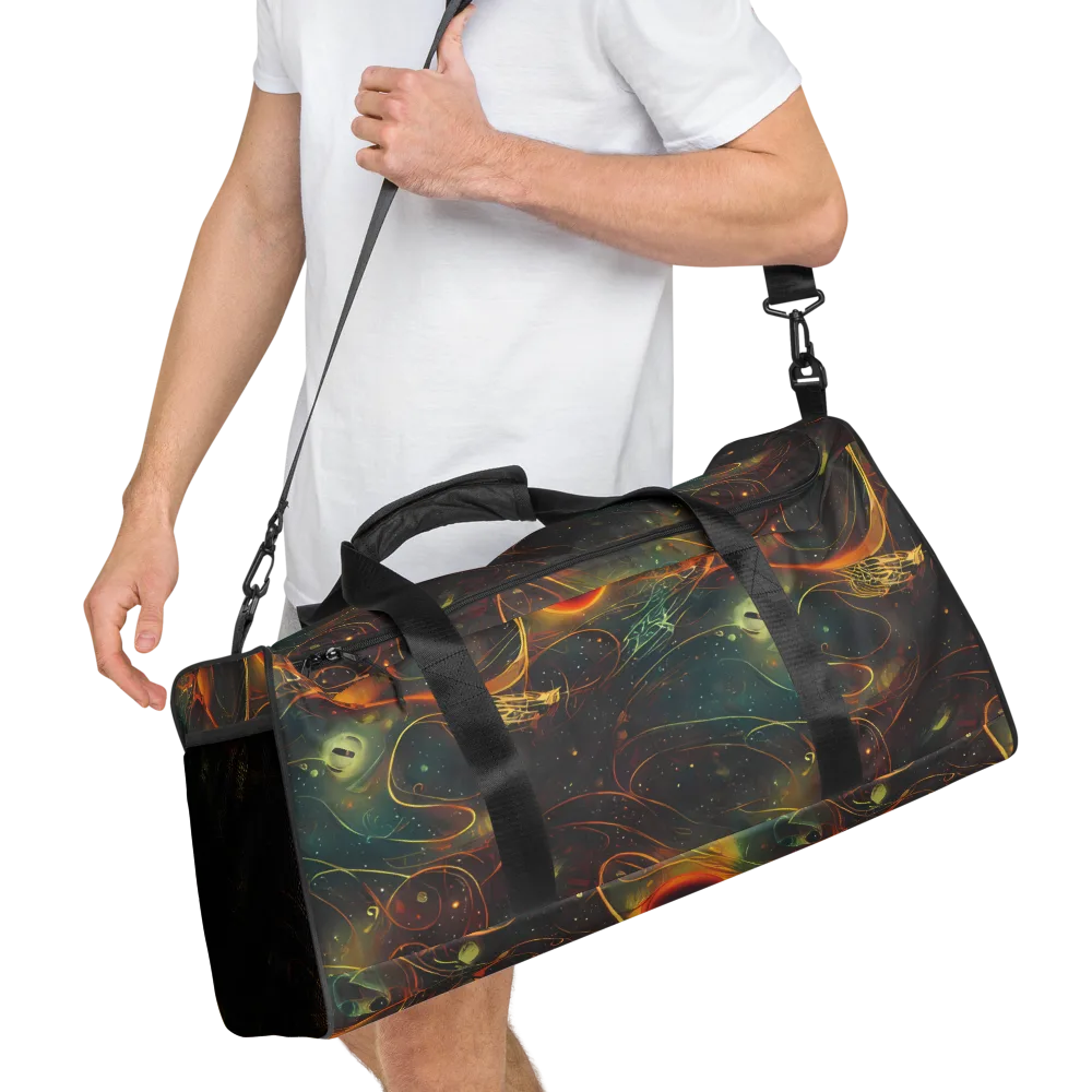 Templesmith Twirl on Duffle Bag — Right Front