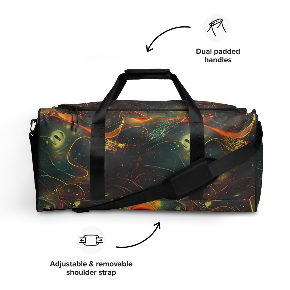 Templesmith Twirl on Duffle Bag — Front