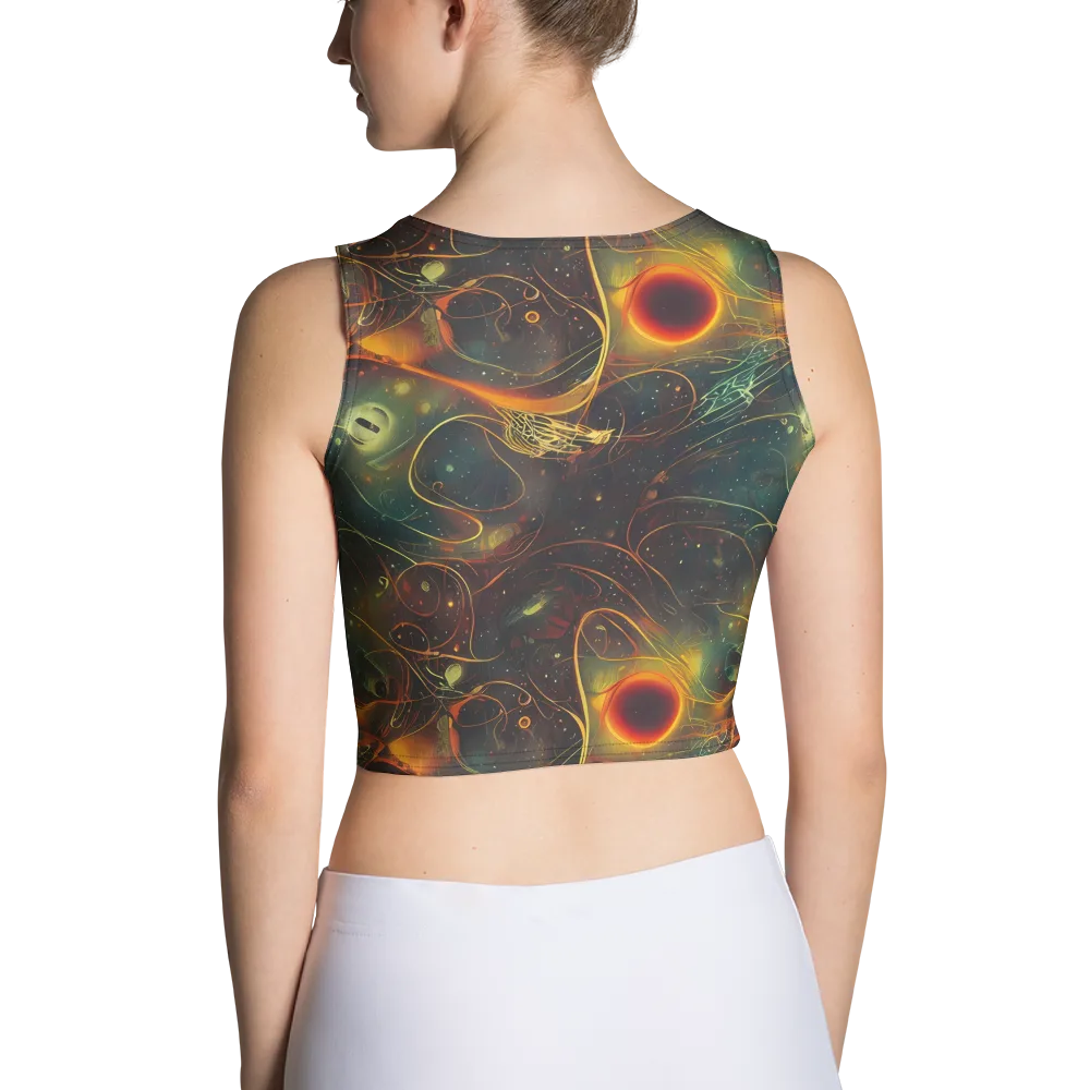 Templesmith Twirl on Crop Top — Back