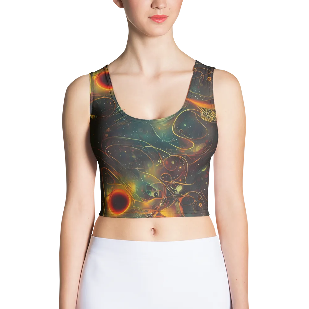 Templesmith Twirl on Crop Top — Front
