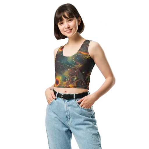 Templesmith Twirl on a Crop Top