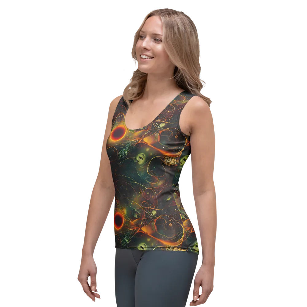 Templesmith Twirl on Women's Tank Top — Left Front
