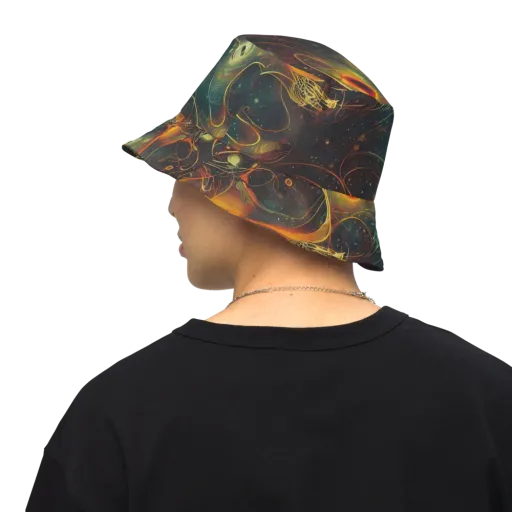 Templesmith Twirl on a Reversible Bucket Hat