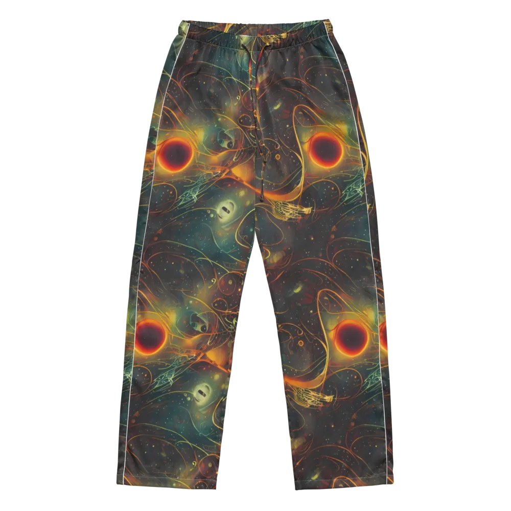 Templesmith Twirl on Women's Pajama Pants — Front