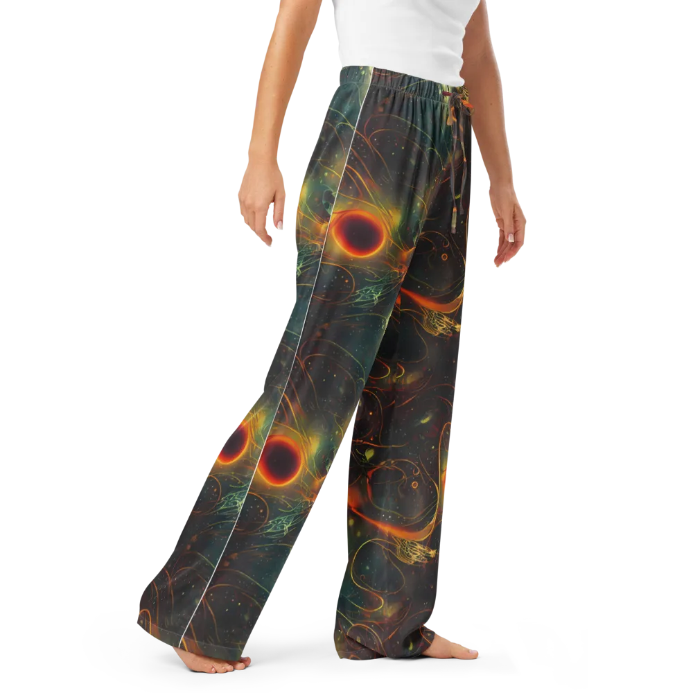 Templesmith Twirl on Women's Pajama Pants — Right Front