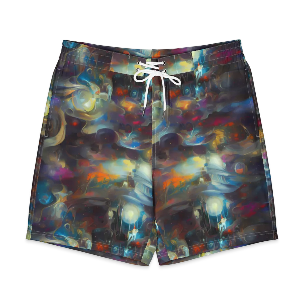 Abyssal Whisper on Men's Board Shorts — Front