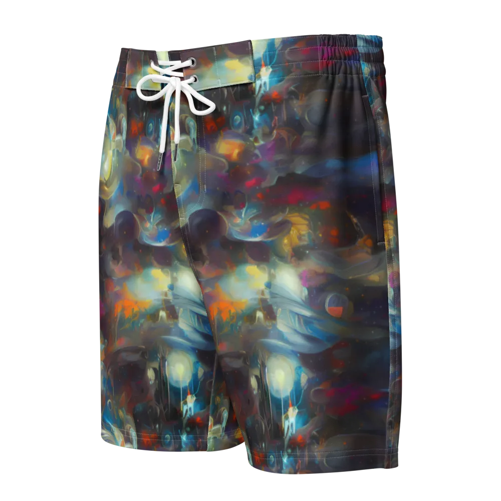 Abyssal Whisper on Men's Board Shorts — Front