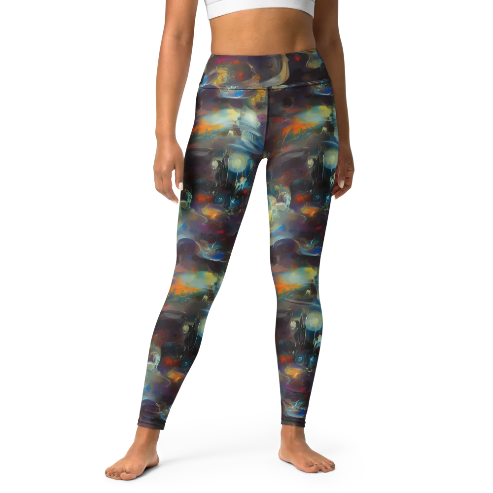 Abyssal Whisper on Yoga Leggings — Front