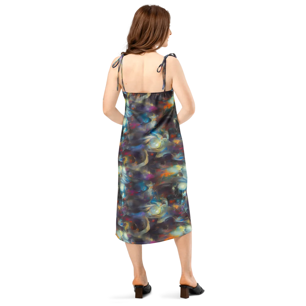 Abyssal Whisper on Slip Dress — Back