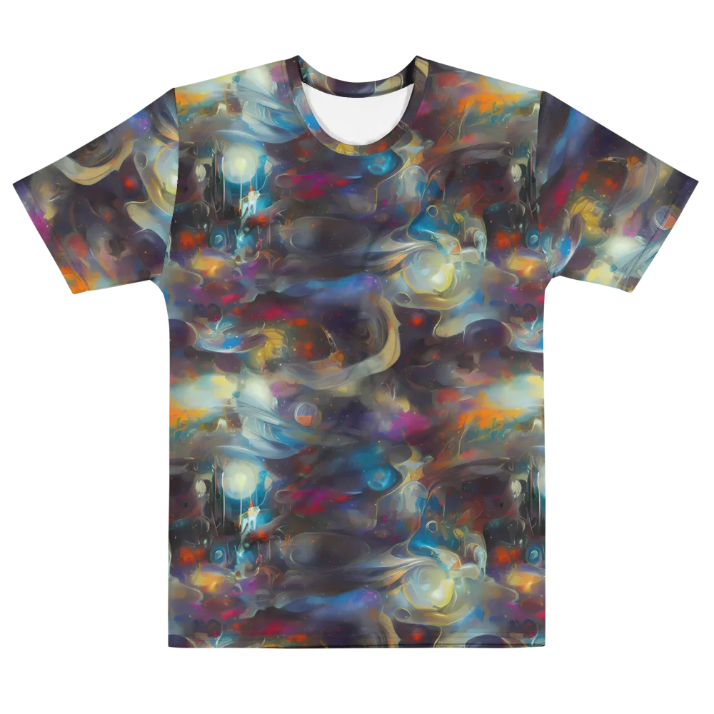 Abyssal Whisper on Men's Cotton Crew Neck T-Shirt — Front