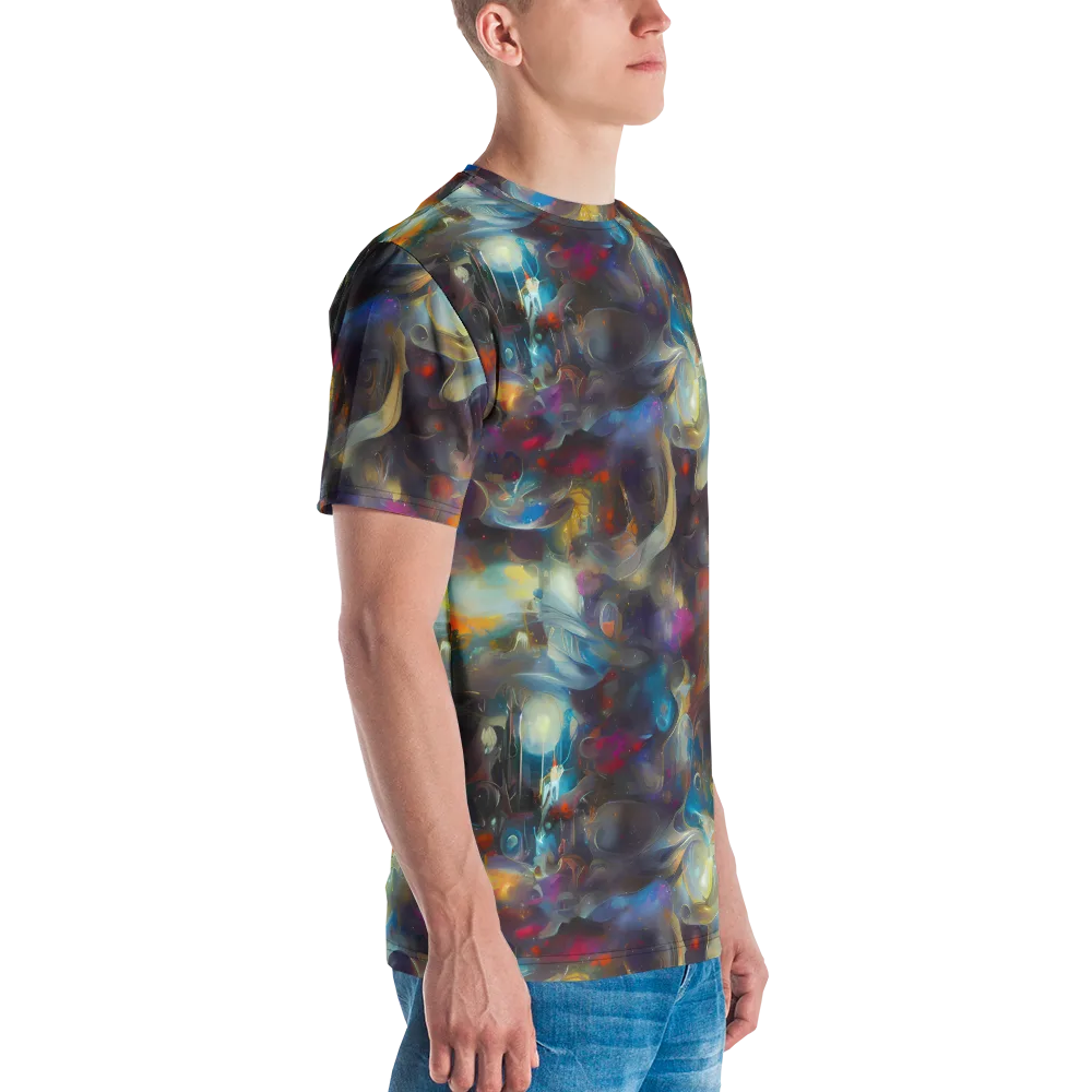 Abyssal Whisper on Men's Crew Neck T-Shirt — Right