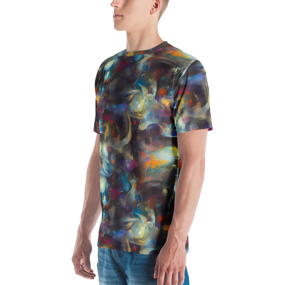 Abyssal Whisper on Men's Crew Neck T-Shirt — Left
