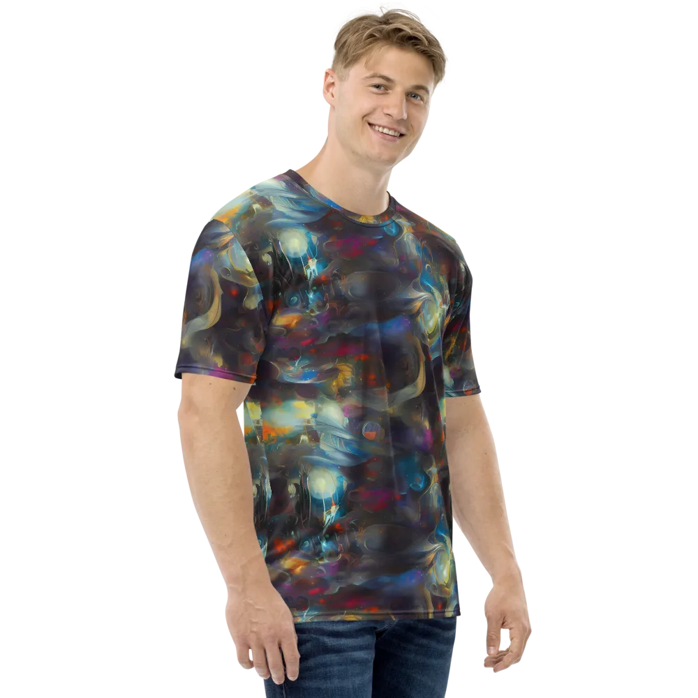 Abyssal Whisper on Men's Crew Neck T-Shirt — Right