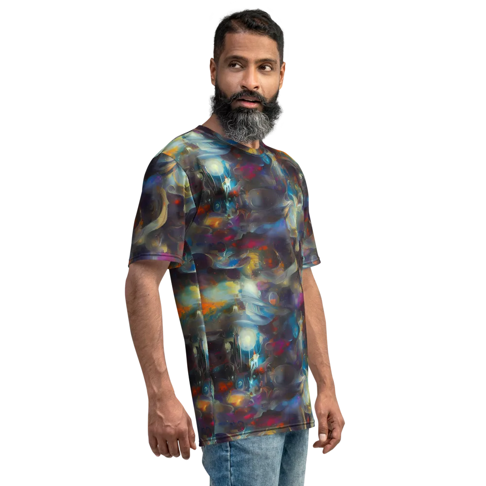 Abyssal Whisper on Men's Crew Neck T-Shirt — Right