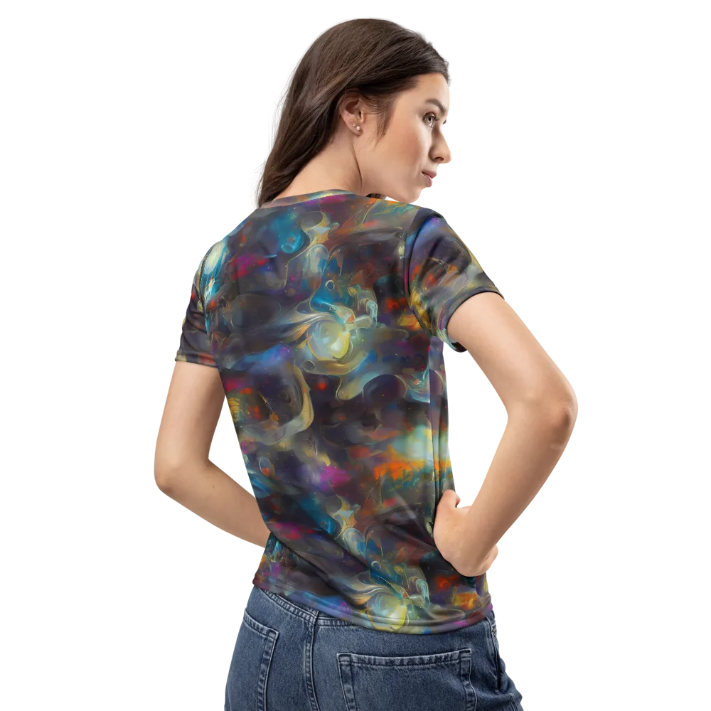 Abyssal Whisper on Women's Crew Neck T-Shirt — Back