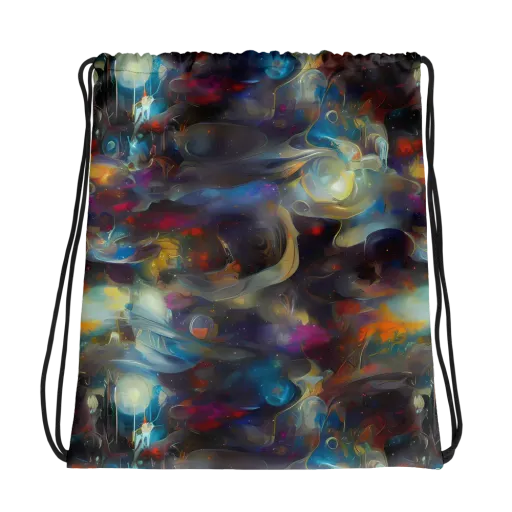 Abyssal Whisper on a Drawstring Bag