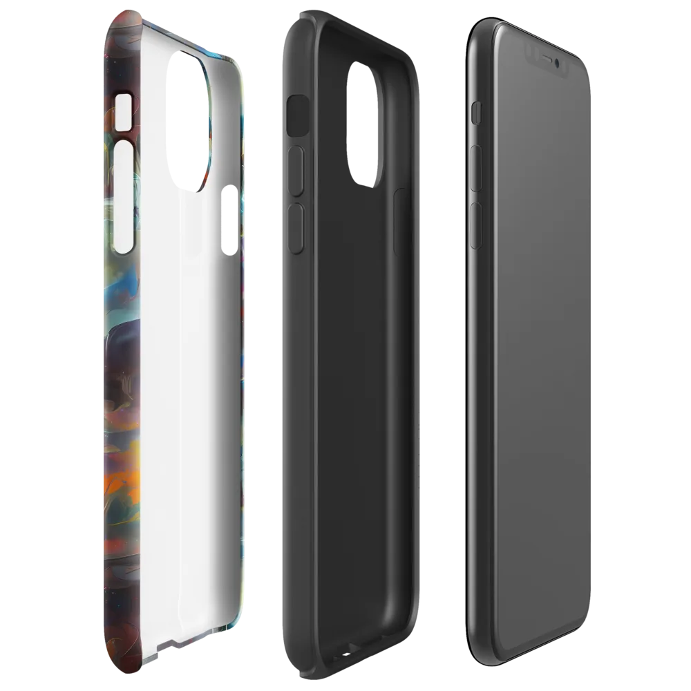 Abyssal Whisper on Tough Case for iPhone® — Right